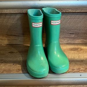 Kids Hunter Boots Size 8